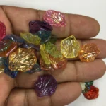Mixed Color Transparent  Petal or Shell Beads Brooches Material Accessories (10 Grams) - Image 2