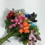 Artificial Pollen Flower for Jewelry Making (Mixed Colors) 1bunch - Image 3