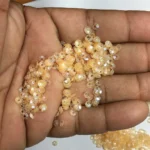 Bowl or Cup  Sequins Peach Color 4mm (10grams) - Image 2