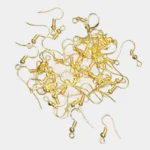 Golden Earring Hook for Jewelry Making (10Grams)