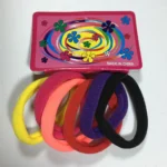 Hair Bands Stretchable Elastic Multi Color Pack of 6pc