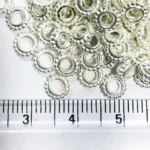 Polo Rings Jarkan Chakri 5mm Silver Color (10grams) - Image 2