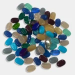 Tablet bead Oval shape Mixed Color (20grams) Size 10-7-4mm