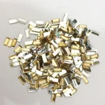 3*6mm Rectangle Shape Kundan Stone Gold Color (10Grams)