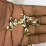 3*6mm Rectangle Shape Kundan Stone Gold Color (10Grams) - Image 2