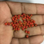 Red Color Pearl Loreal Beads (10grams) - Image 2