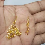 Gold Color Kadi Connector Hook Brass Clasp With Extender Chain (5 Pieces) - Image 3
