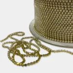 Pearl Chain White Color Gold Base Size No.14PP (1Meter)