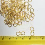 S Hook Golden Color 14mm x 6mm (10 grams) - Image 3