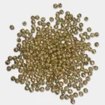 Pumpkin Beads Gold Color 5mm (15grams) For Aari Work