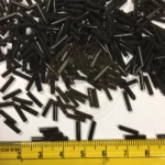 Cut Beads or Cutdana-8mm Black Color (25 grams) - Image 3