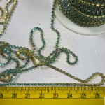 Stone Chain - Sky Blue Color Size No.14PP (1Meter) - Image 2