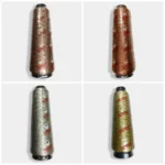Zari Thread Cone for Embroidery 6 Strand - 1pc