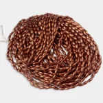 3mm Copper Beads Bunch 12 line Eye Shape - A1 quality