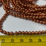 4mm Copper Beads Bunch 12 line Round Shape - A1 quality - Image 3