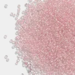 Glass Seed or Sugar Beads 2mm  Color Baby Pink (25grams)