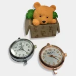 Bracelet Watch Dial Silver and Copper Color pack of 1