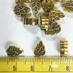 Jewellery Making Metal Charms - Findings (Flower Shape, Pack of 15 Pieces) - Image 3