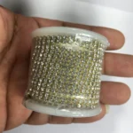 Stone Chain White Color Size No.18PP - 1 Roll - Image 3