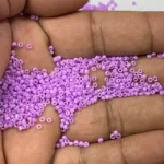 Opaque Seed Beads in Lavender Color 2mm (25grams) - Image 2
