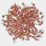 Pink Color Pearl Loreal Beads 4mm (10grams)