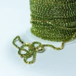 Stone Chain - Light Green Color Size No.14PP (1Meter)