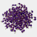 Violet Color Pearl Loreal Beads 4mm (10grams)