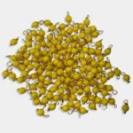 Yellow Color Pearl Loreal Beads 4mm (10grams)