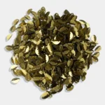 Antique Gold Colour 2 Hole Leaf Shape Sequins Size 8×5 mm - 10grams