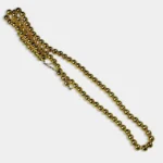 Bindi Gold Beads 3mm Invisible Chain Gold Balls Pack of 1 String