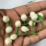 Jasmine Buds Artificial Beautiful Flowers - Set of 25 Pieces - Image 2