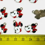 Minnie Mouse Charms for Keychains Bracelets Pack of 1 Piece - Image 2