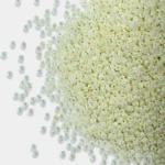 Opaque Seed Beads in Half White Color 2mm (25grams)