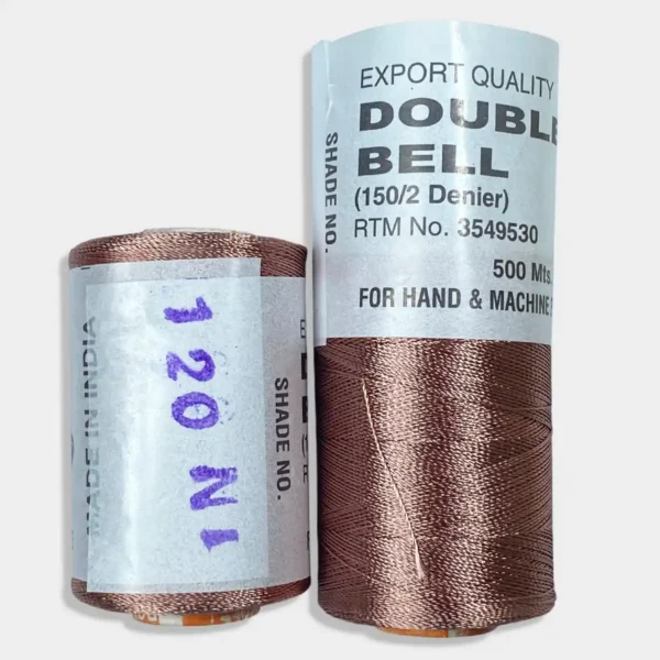 Shade No. 120ND - Double Bell Silk Thread for Embroidery (1 piece)