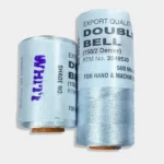 Shade No. White - Double Bell Silk Thread for Embroidery (1pc)