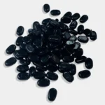 Tablet Bead Oval Shape Black Color (20grams) Size 10-7-4mm