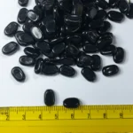 Tablet Bead Oval Shape Black Color (20grams) Size 10-7-4mm - Image 3