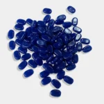 Tablet Bead Oval Shape Dark Blue Color (20grams) Size 10-7-4mm