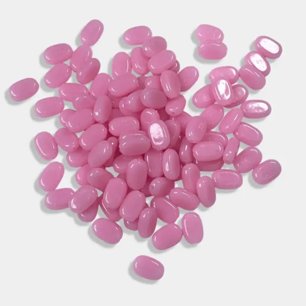 Tablet Bead Oval Shape Pink Color (20grams) Size 10-7-4mm