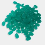 Tablet Bead Oval Shape Sea Green Color (20grams) Size 10-7-4mm