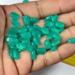Tablet Bead Oval Shape Sea Green Color (20grams) Size 10-7-4mm - Image 2