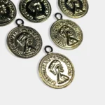 Queen Elizabeth Coin for Jewelry Making - 12MM (Medium Size) Gold -10grams - Image 4