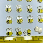 Honeybee Charm Pendant for DIY Jewelry Making- Pack of 1 Piece - Image 3