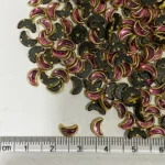 Glass Crescent or Moon Shape Kundan Stone 6x4mm Pink Color (15grams) - Image 2