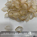 Transparent Petal with Gold Border Pack of 10 grams - Image 3
