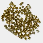 4mm Round Clip Stone White Color with Catcher (10grams)