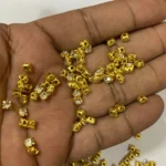 4mm Round Clip Stone White Color with Catcher (10grams) - Image 2