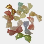 Acrylic Bow Beads with Mixed Color Pack of 10 grams