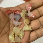 Acrylic Bow Beads with Mixed Color Pack of 10 grams - Image 2