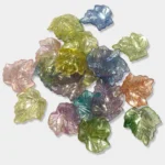 Acrylic Petal Beads Transparent Multi-Colour 25MM - Mable Leaf (10 Grams)
